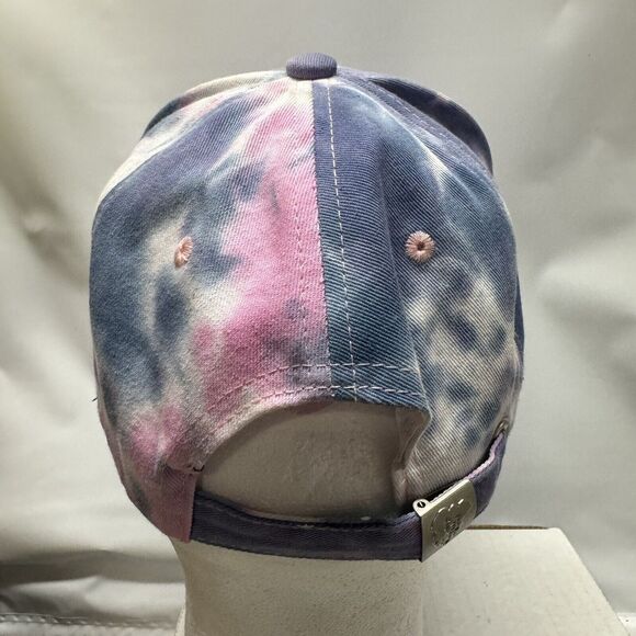 Kalahari Resorts Hat Cap Adjustable Strap Tie Dye Pink & Blue Baseball Hippie - Picture 5 of 12